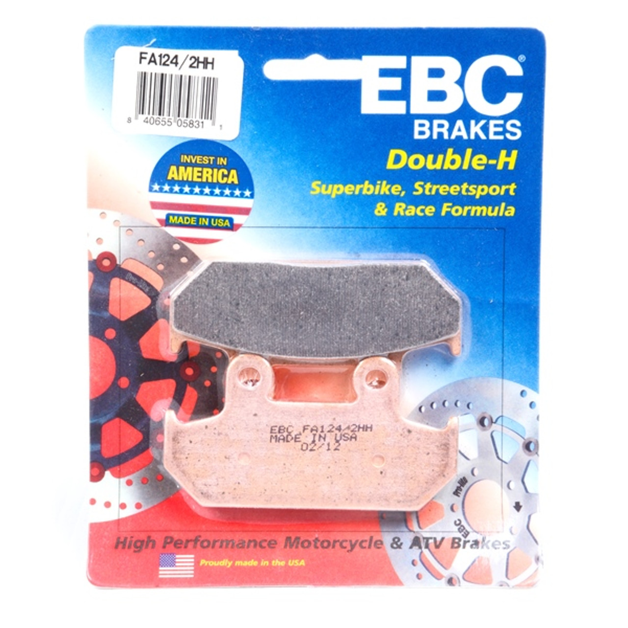 EBC  Double-H Superbike Brake Pad Sintered metal - Front - 008686