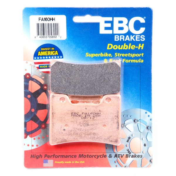 EBC  Double-H Superbike Brake Pad Sintered metal - Front Right, Front left, Rear Outer - 008692