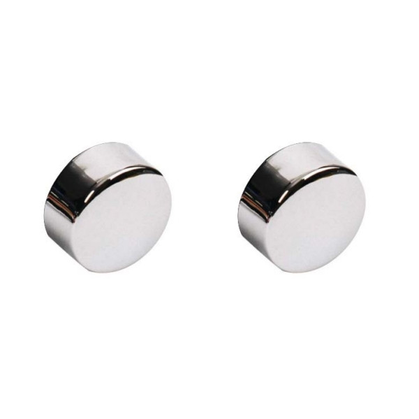 Oxford Products Chrome Heated Grip End Cap - 369380