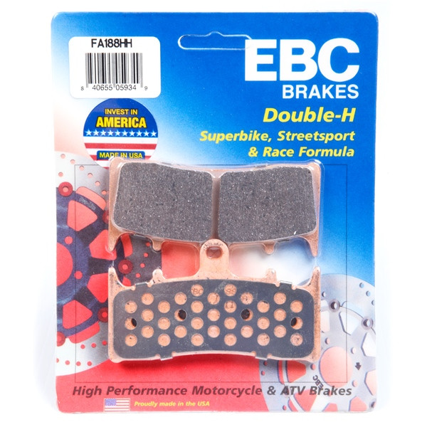 EBC  Double-H Superbike Brake Pad Sintered metal - Front Right, Front left, Rear Outer - 008694