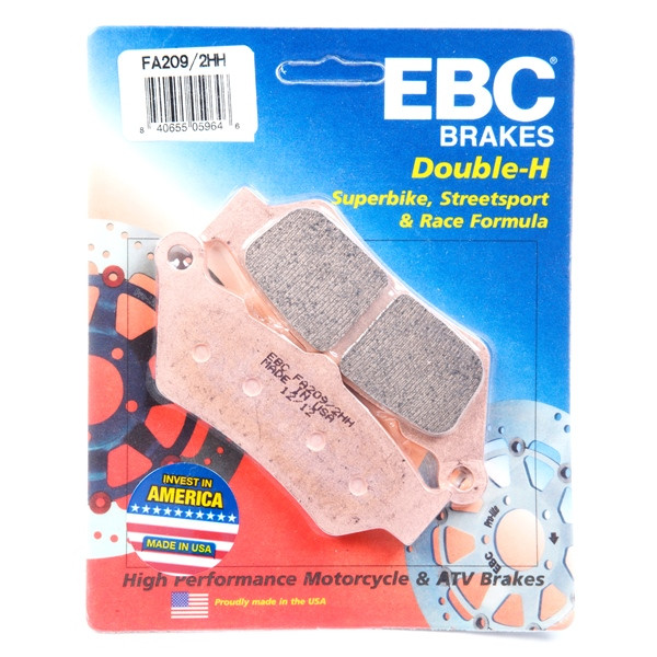 EBC  Double-H Superbike Brake Pad Sintered metal - Left, Front Right, Front left, Rear Right, Rear left, Rear Outer - 008712