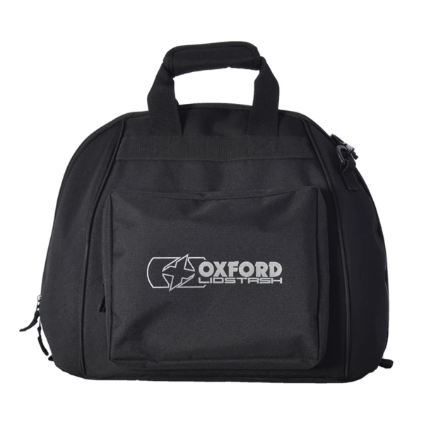 Oxford Products Lidstash Deluxe, Padded Helmet Carrier with Accessories Pouch - One Size Fits All - 369569