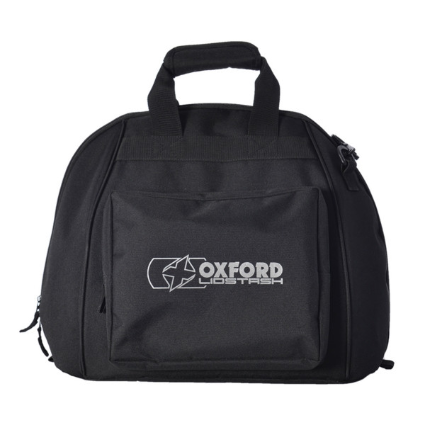 Oxford Products Lidstash Deluxe, Padded Helmet Carrier with Accessories Pouch Bag - One Size Fits All - 369569