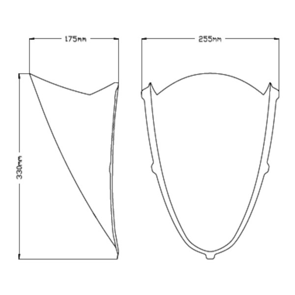 Puig R-Racer Windshield APRILIA - 361119