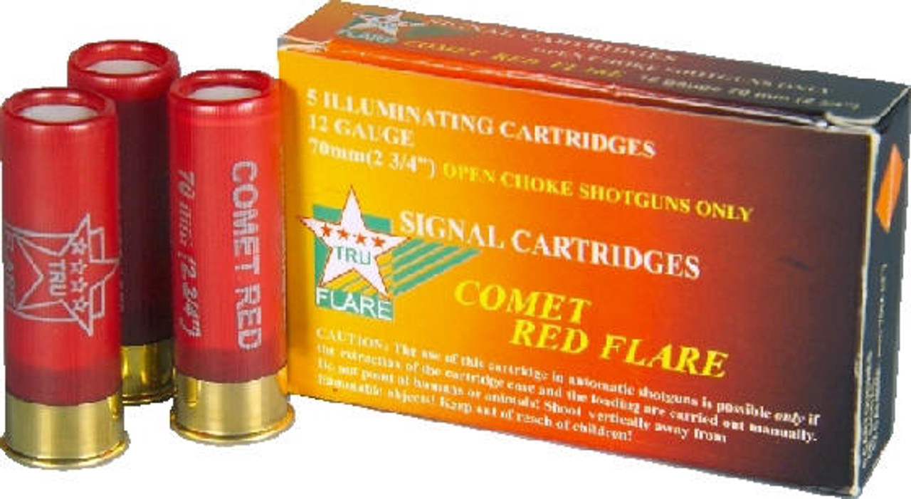 Red Comet 12ga Flare 5 Pack Red Comet 12ga Flare 5 Pack
