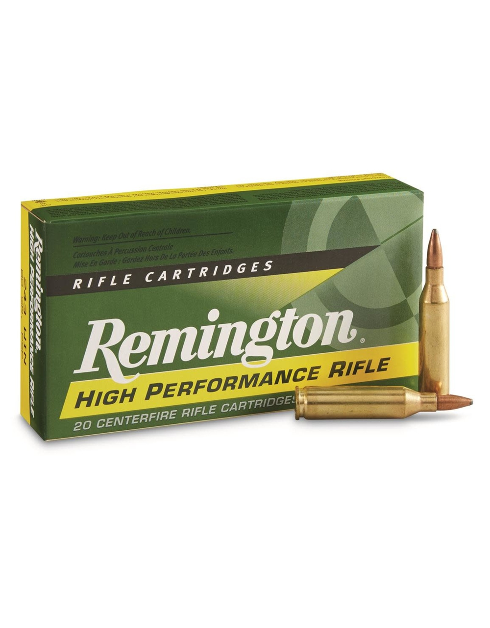 Remington High Performance 243 Win 80gr SP Box of 20