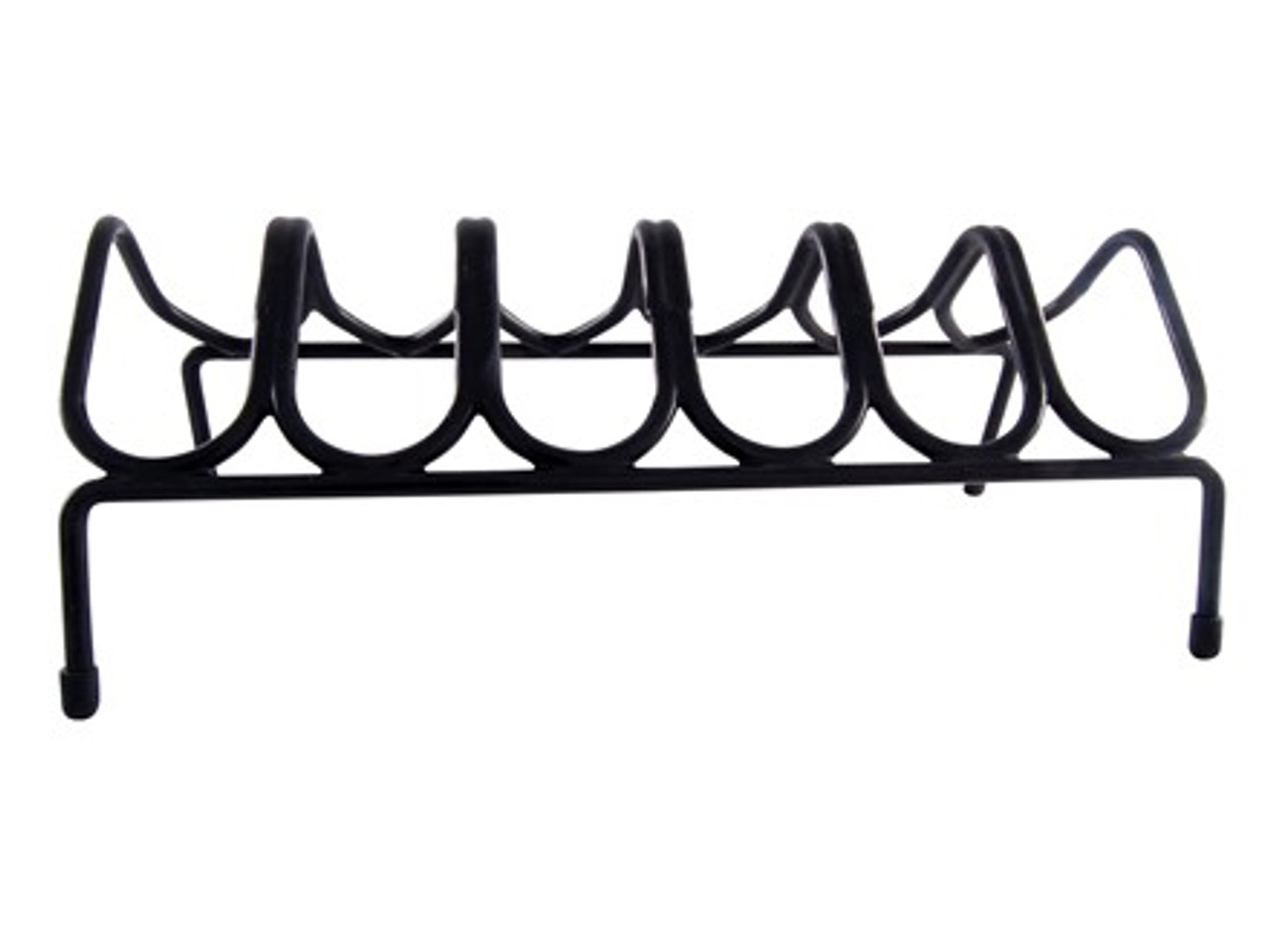 Lockdown Gun Rack 6 Pistol Rack Vinyl Coated Steel Black