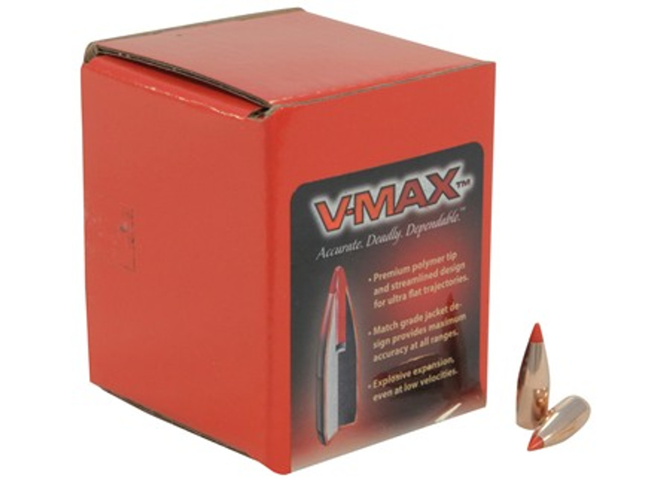 Hornady 6mm (.243") Projectiles,  58gr V-Max, Box of 100