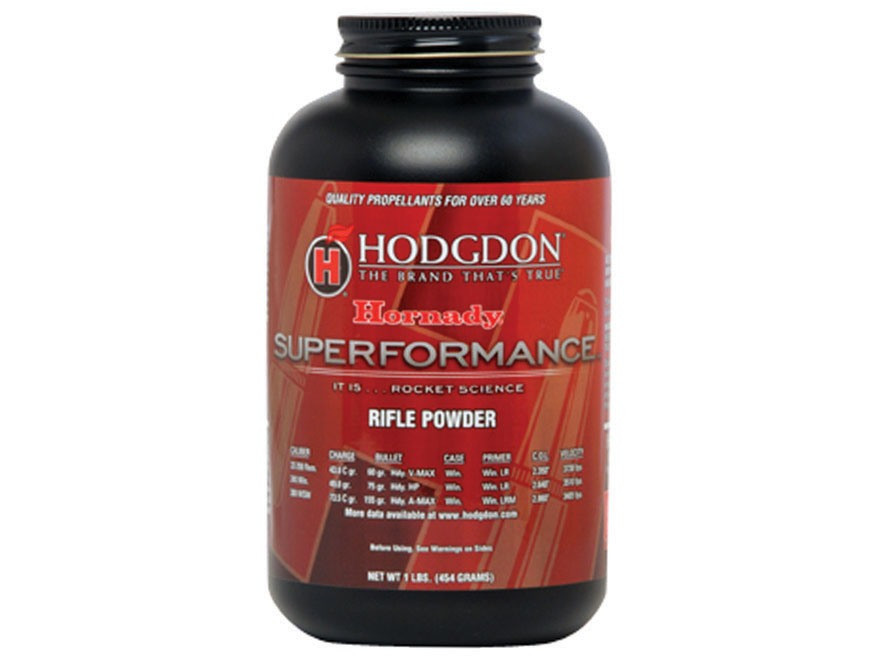 Hodgdon Hornady SUPERFORMANCE Smokeless Powder, 1lb