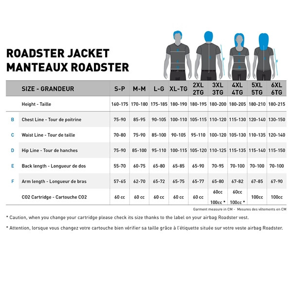 Helite Airbag Roadster Jacket Men, Women - L - 401714