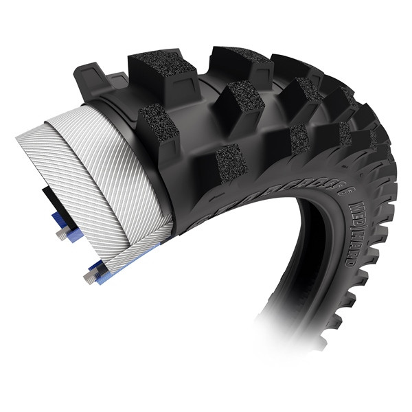 Michelin StarCross 6 Medium Hard Tire - 110/90-19 - 311303