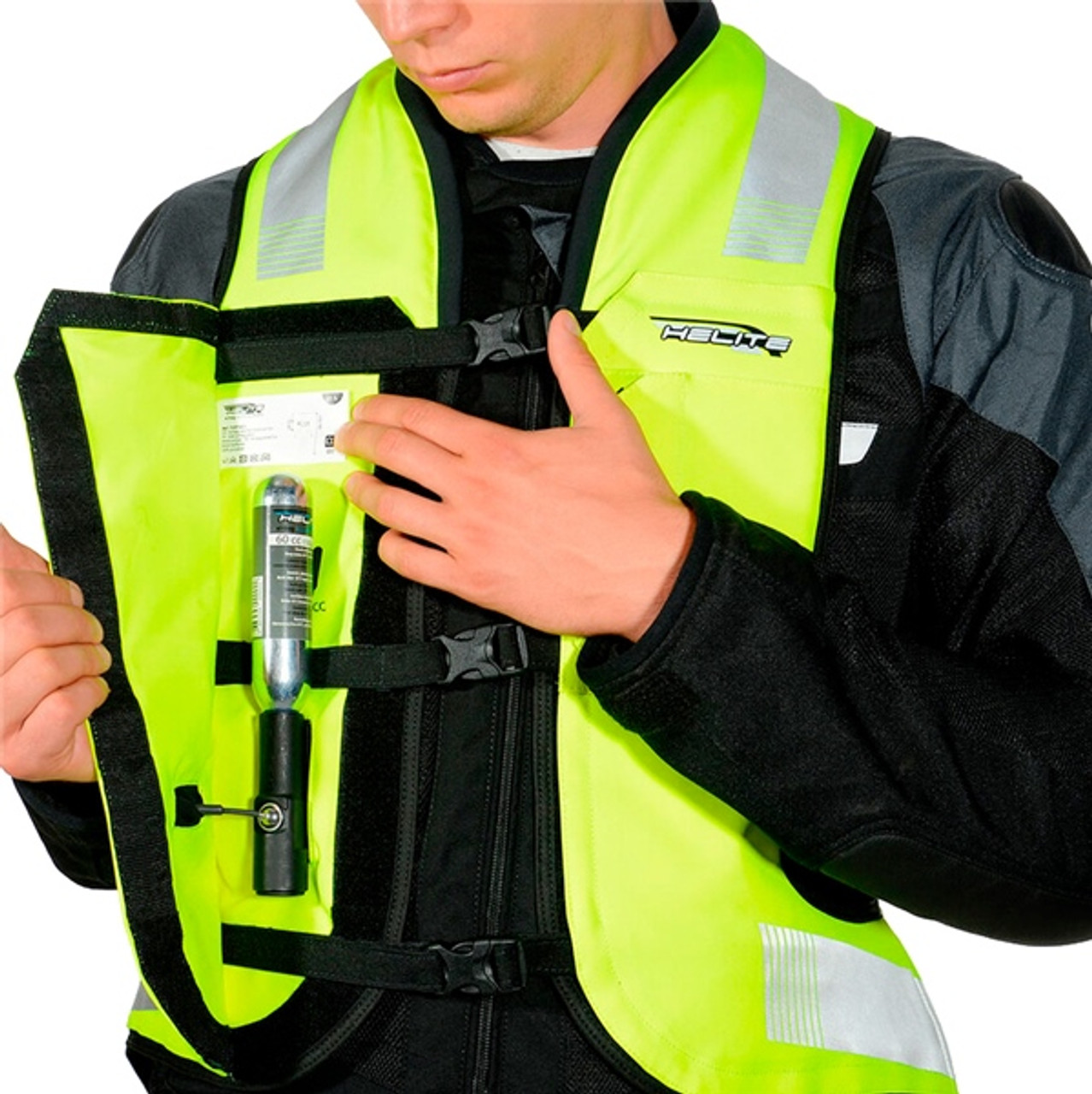 Helite Hi-Viz Turtle 2 Jacket Men, Women - XL - 401736