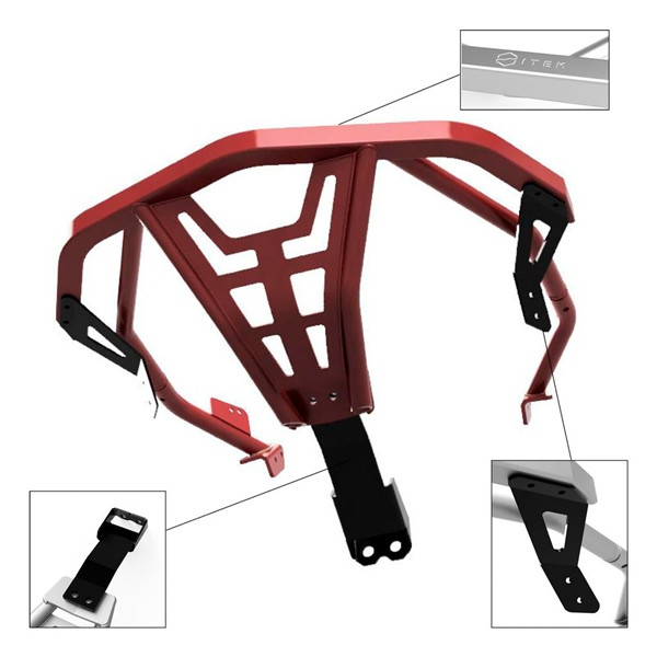 ITEK Ski-doo Front Bumper Aluminum - SKI-DOO - 335413