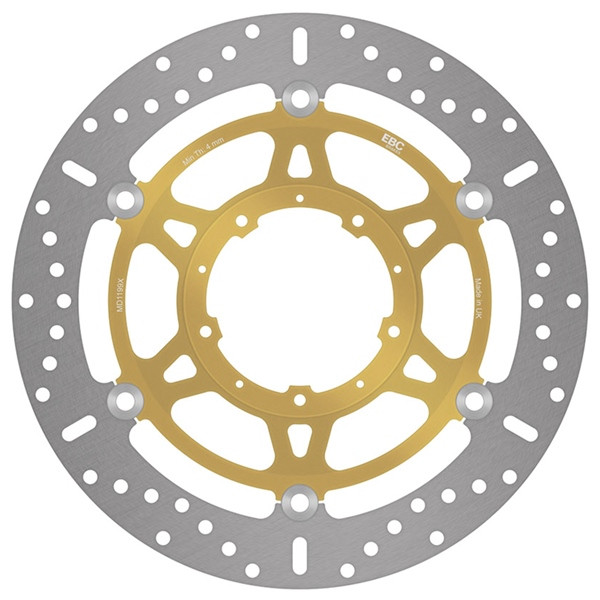 EBC  Standard Brake Rotor Fits Honda, Fits Suzuki, Fits Yamaha - Front left, Front right - 125537