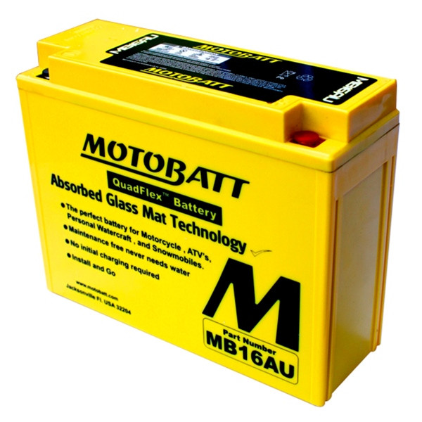 Motobatt Quadflex AGM Battery MB16AU - 365121