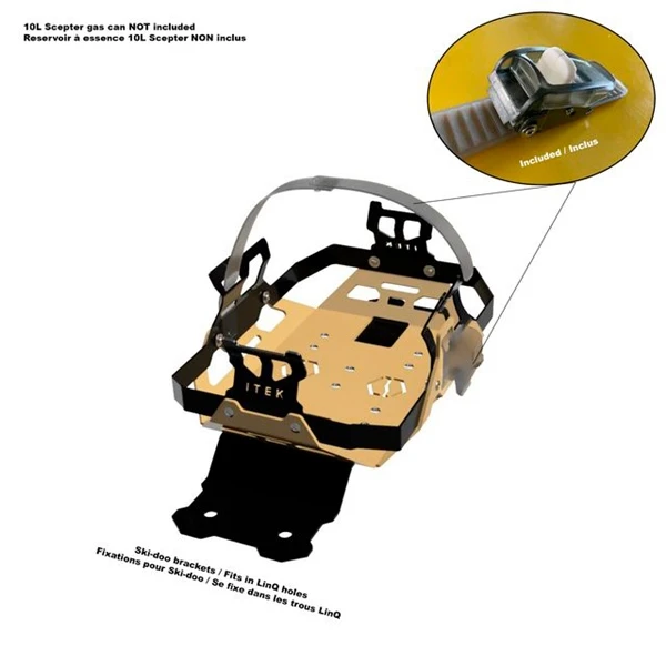 ITEK Gas can bracket kit - 335472
