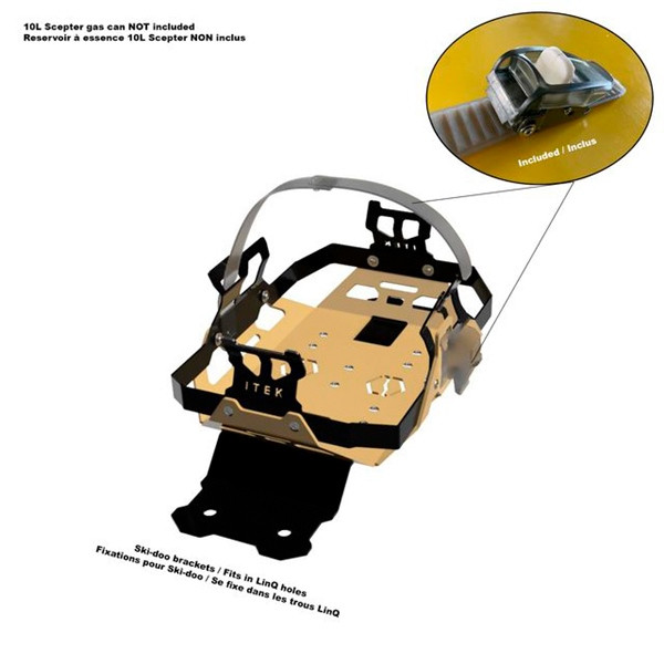 ITEK Gas can bracket kit - 335472