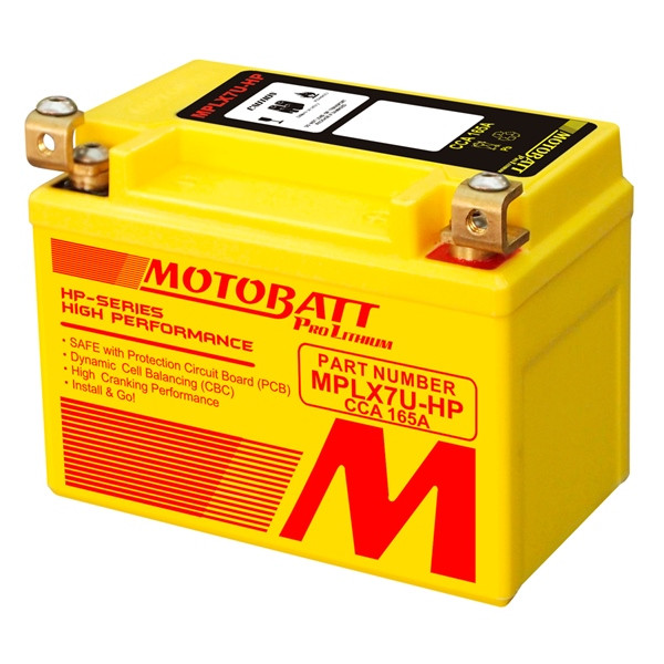 Motobatt Pro Lithium Battery MPLX7U-HP - 365183