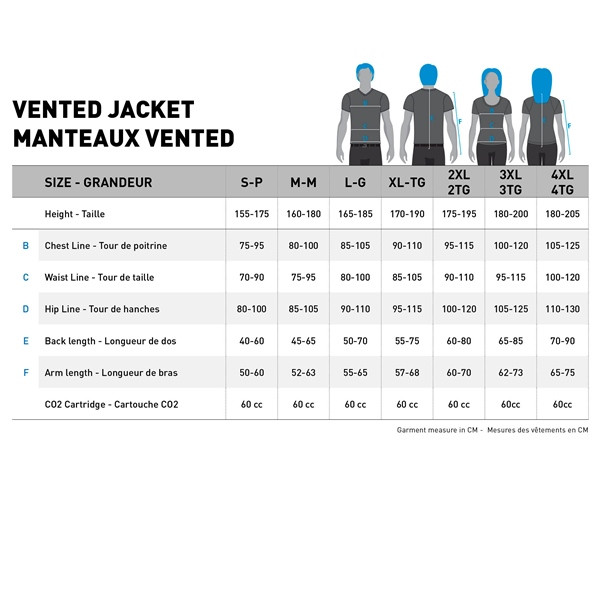 Helite Vented Airbag Jacket Men - 3XL - 401627