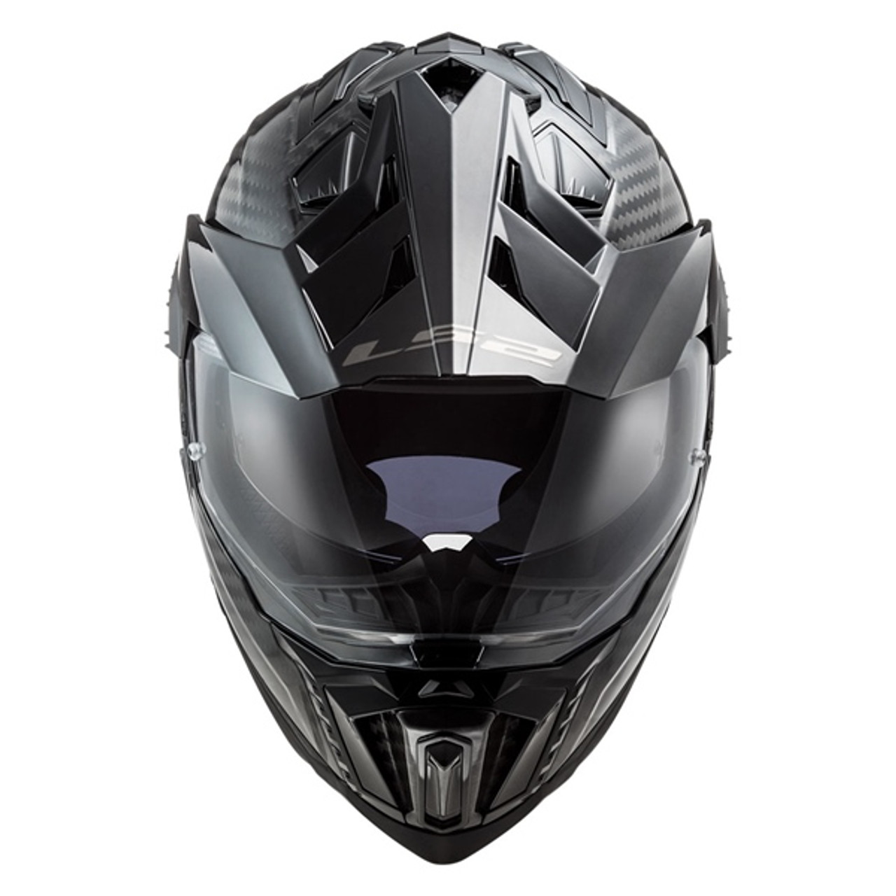 LS2 Explorer Carbon Off-Road Helmet Solid - Without Goggle - 3XL - 396177