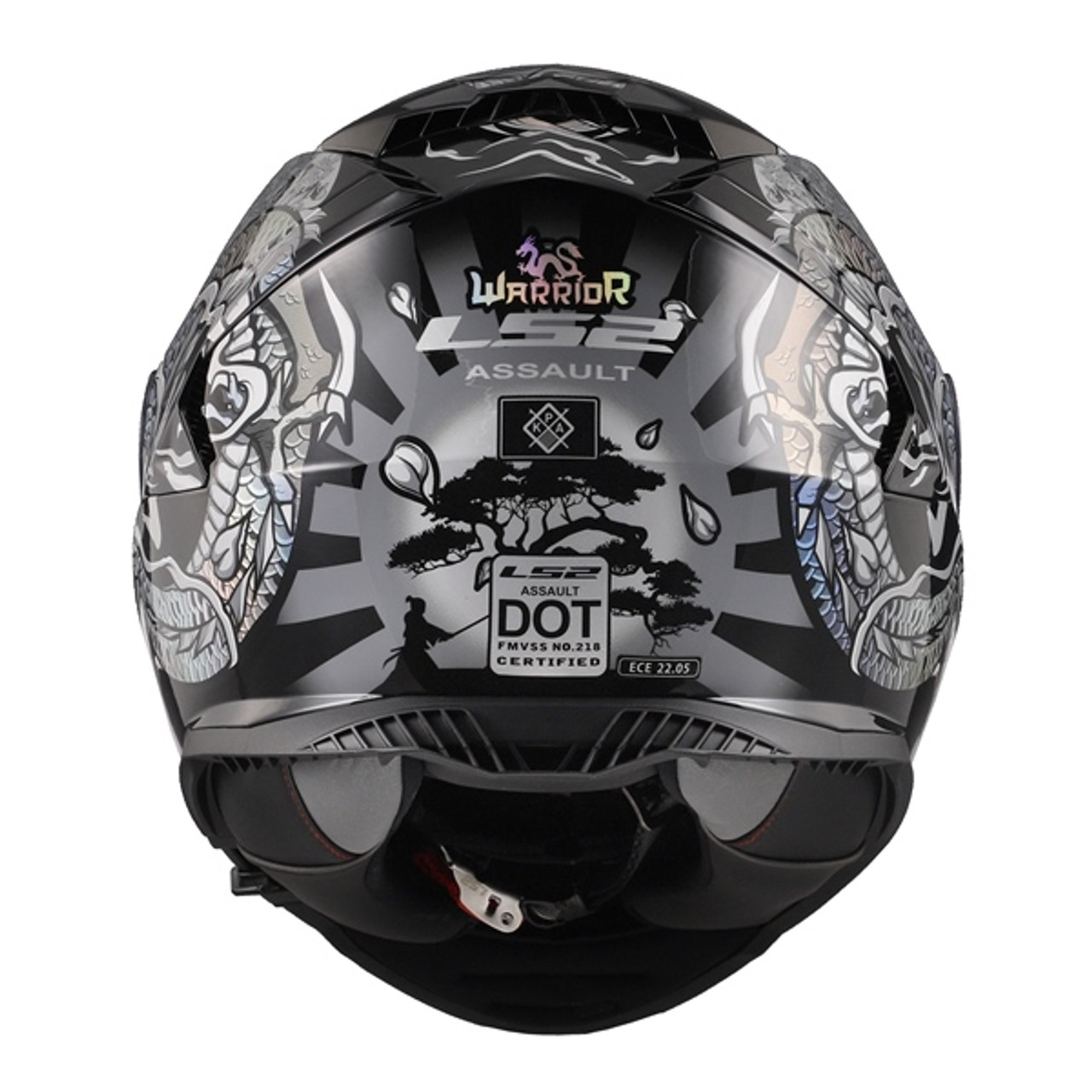 LS2 Assault Full-Face Helmet Warrior - Summer - XS - 396301