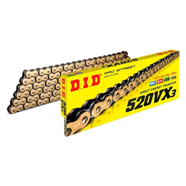 D.I.D Chain - 525VX3 Road & Off-Road X'ring Chain - 079144