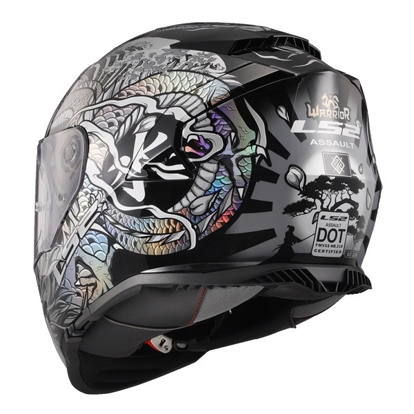 LS2 Assault Full-Face Helmet Warrior - Summer - S - 396302