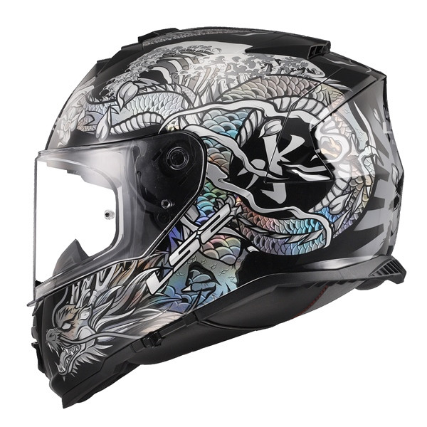 LS2 Assault Full-Face Helmet Warrior - Summer - S - 396302