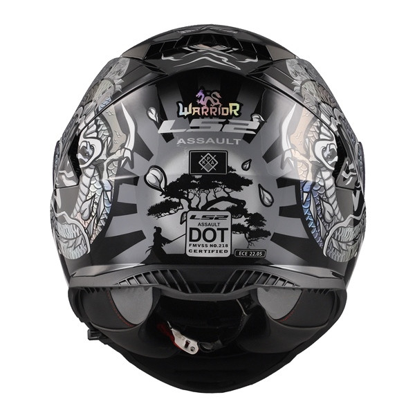 LS2 Assault Full-Face Helmet Warrior - Summer - M - 396303