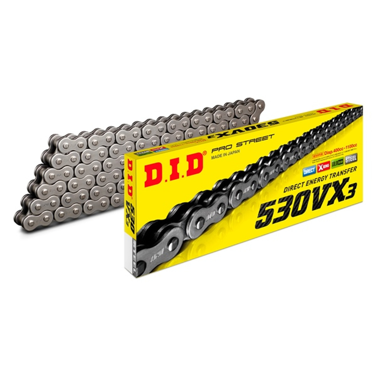 D.I.D Chain - 530VX3 Road & Off-Road X'ring Chain - 079148