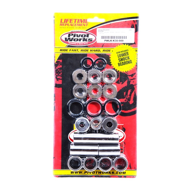 Pivot Works Suspension Linkage Rebuild Kit Fits Kawasaki - 154073