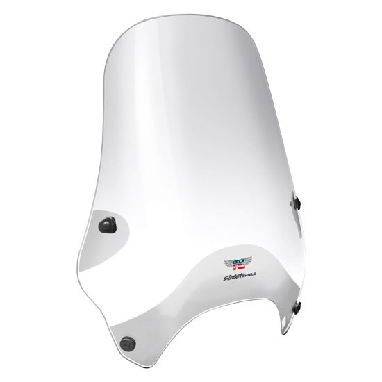 National Cycle Street Shield Windshield - QuickSet BMW, DUCATI, HARLEY-DAVIDSON, HONDA, KAWASAKI, KTM, MOTO GUZZI, SUZUKI, TRIUMPH, YAMAHA - 005992