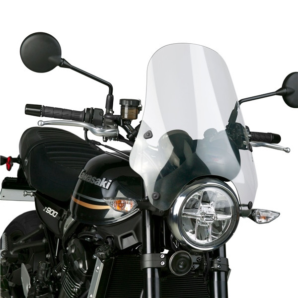 National Cycle Street Shield Windshield - QuickSet BMW, HARLEY-DAVIDSON, HONDA, INDIAN, KAWASAKI, KTM, SUZUKI, TRIUMPH, VICTORY, YAMAHA - 005993