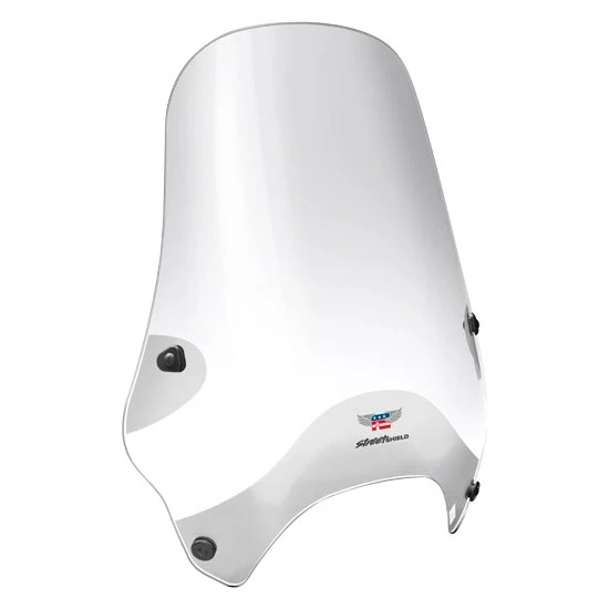 National Cycle Street Shield Windshield - QuickSet BMW, HARLEY-DAVIDSON, HONDA, INDIAN, KAWASAKI, KTM, SUZUKI, TRIUMPH, VICTORY, YAMAHA - 005993