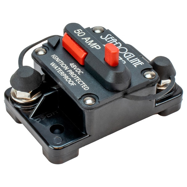 Sea Dog Hi-Amp Resettable Circuit Breaker 50 A - 738317