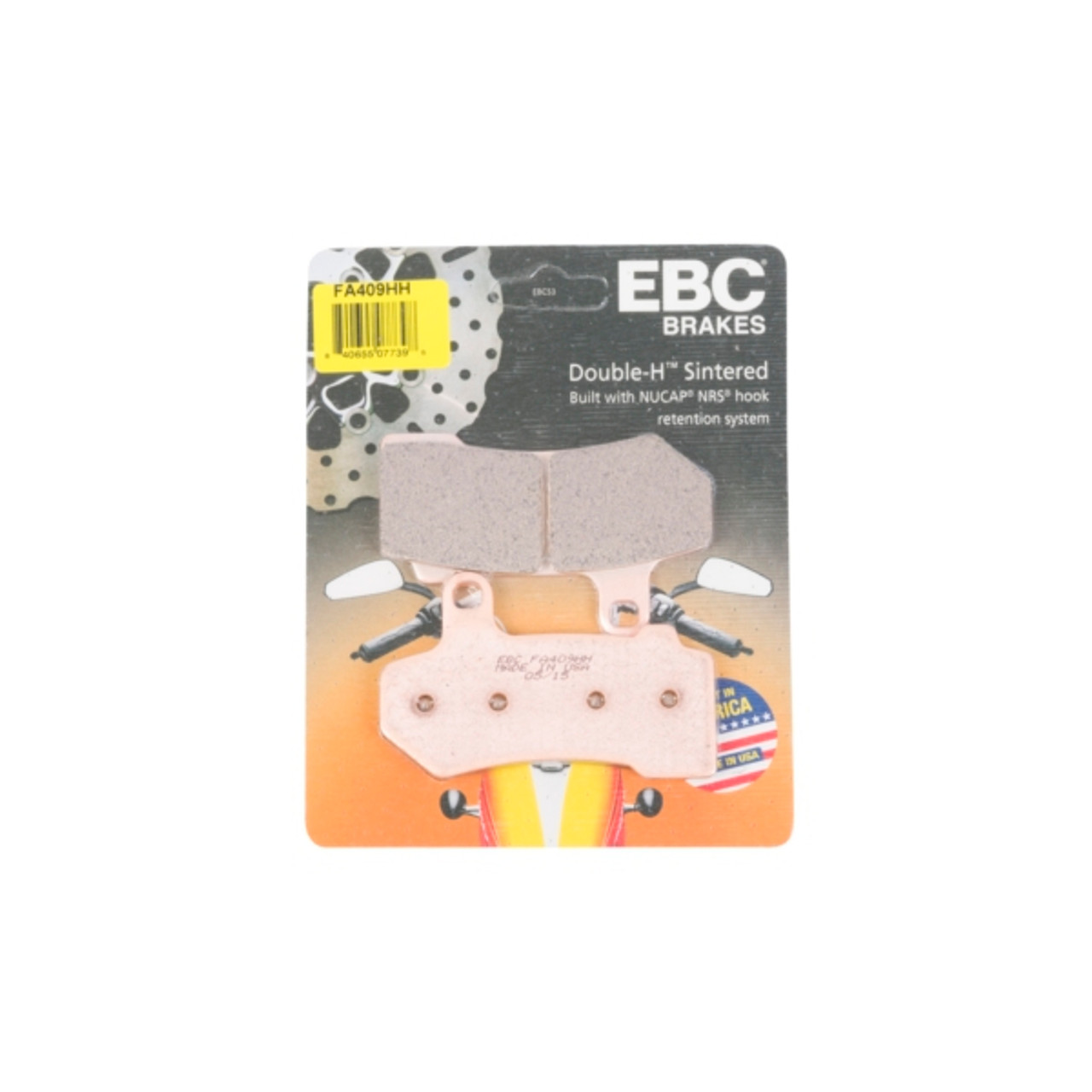 EBC  Double-H Superbike Brake Pad Sintered metal - Rear - 007038