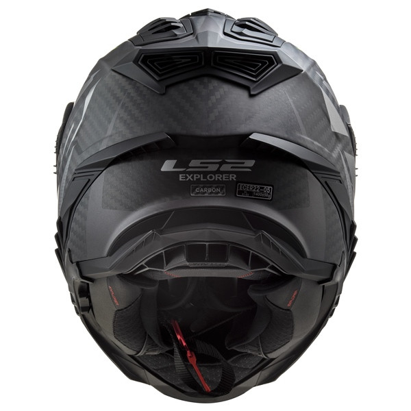 LS2 Explorer Carbon Off-Road Helmet Focus - Without Goggle - 3XL - 397387
