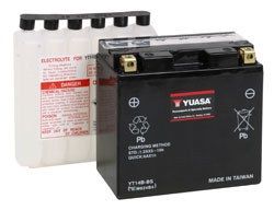 Yuasa Battery Maintenance Free AGM YT14B-BS - 010232