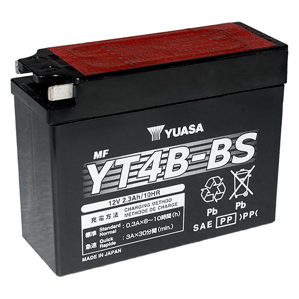 Yuasa Battery Maintenance Free AGM YUAM62T4B - 010152