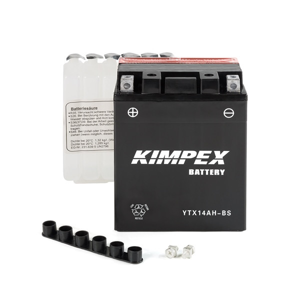 Kimpex Battery Maintenance Free AGM High Performance YTX14AH-BS - 913087