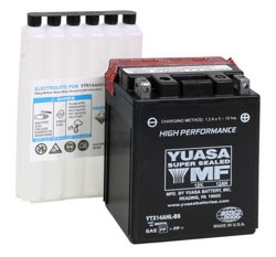 Yuasa Battery Maintenance Free AGM High Performance YTX14AHL-BS - 010263