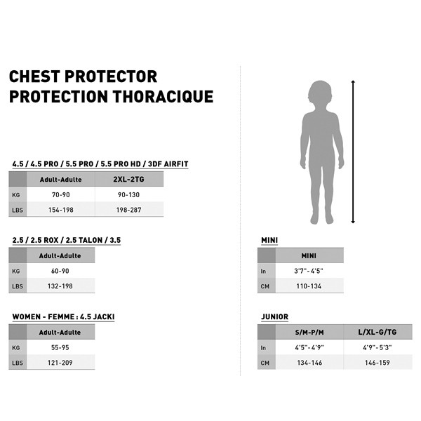 LEATT 3.5 Pro Chest Protector Men, Women - 2XL - 410701