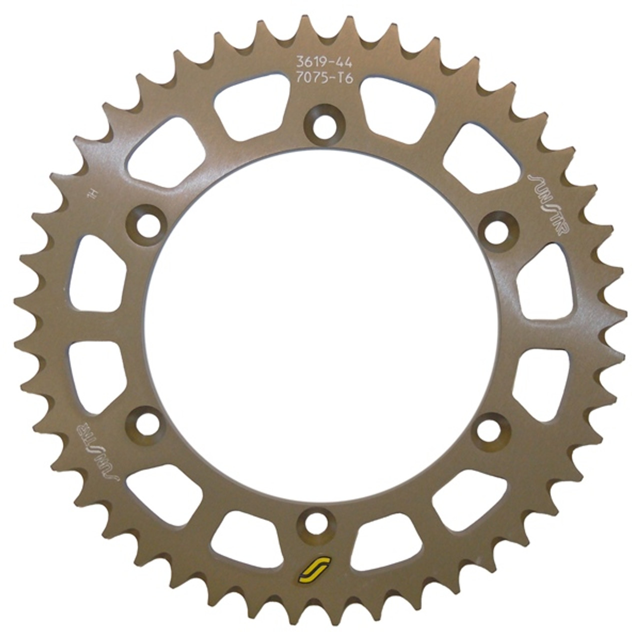 Sunstar Aluminum Rear Sprocket 520 - Fits Kawasaki - Rear - 460805
