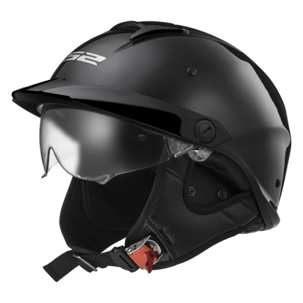 LS2 Rebellion Half Helmet Solid - S - 195492