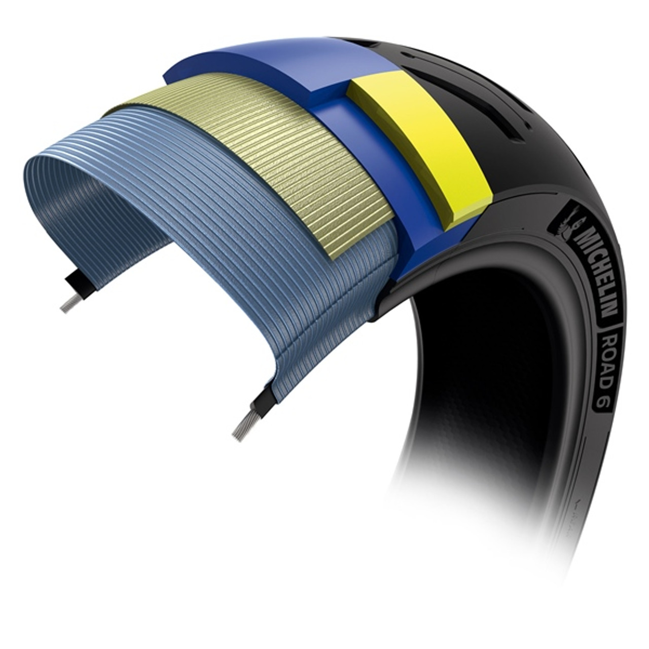 Michelin Road 6 Tire - 190/55ZR17 - 311295