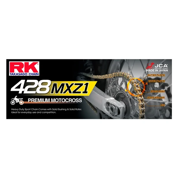 RK EXCEL Chain - 428MXZ1 HD Chain - 423502