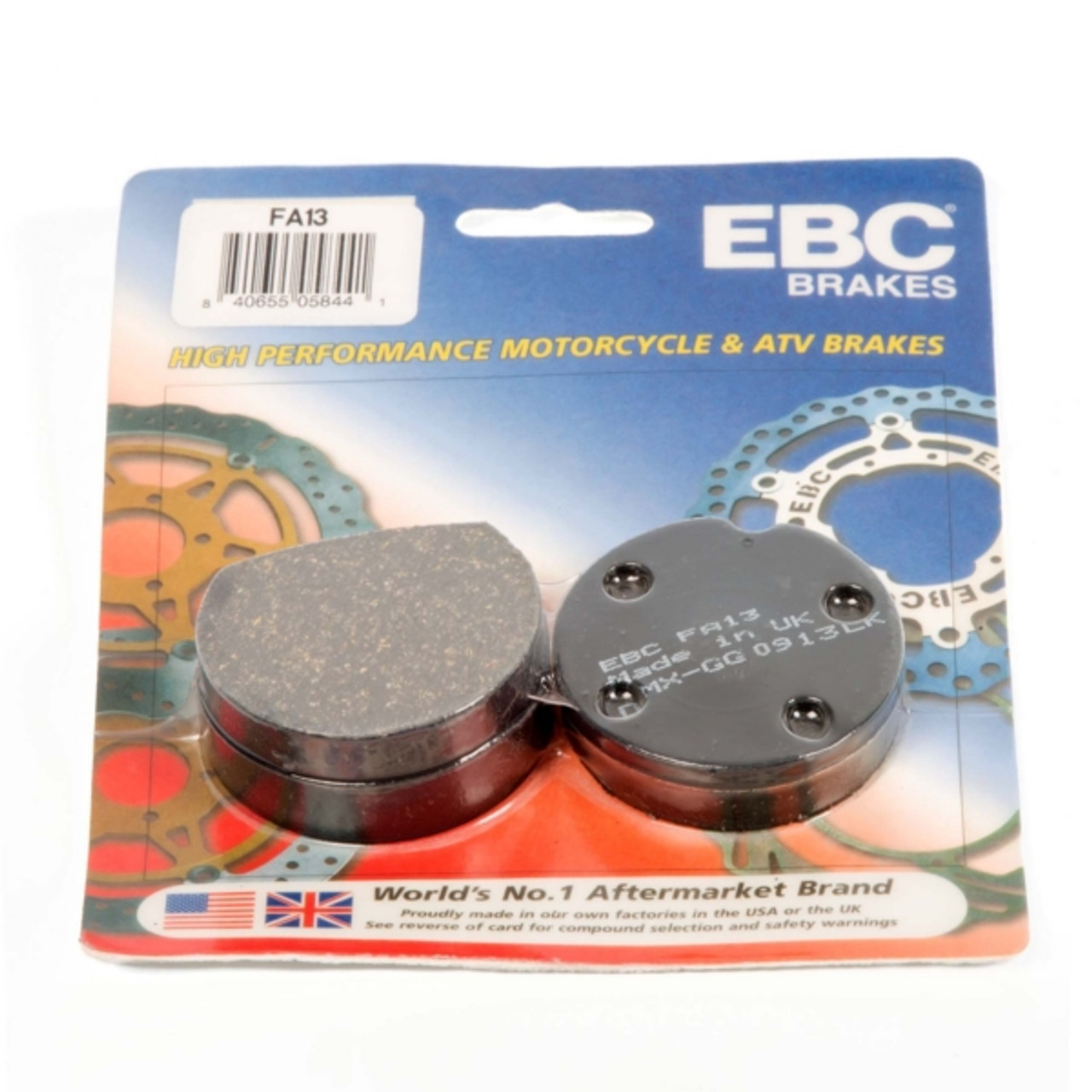 EBC  Organic Brake Pad Organic - Front - 007293
