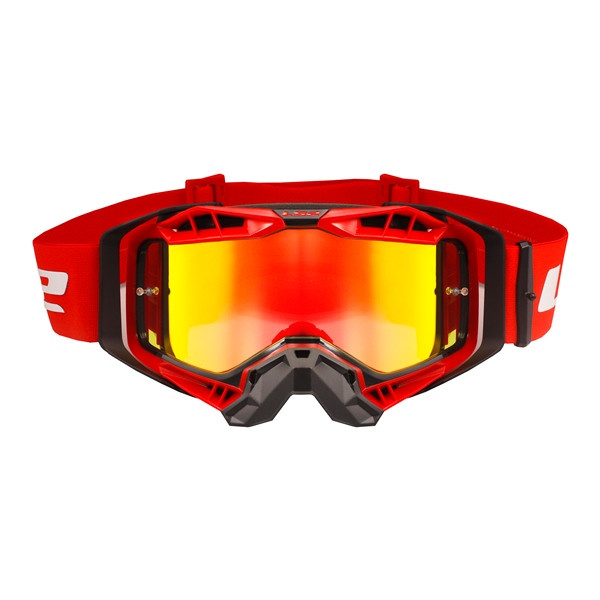 LS2 Aura Pro Goggles Red, Black - 397587