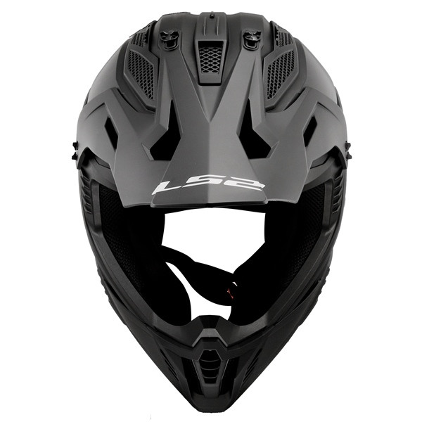 LS2 Gate II Off-road Helmet Solid - Without Goggle - S - 424002