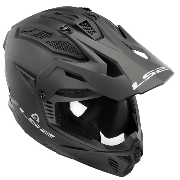 LS2 Gate II Off-road Helmet Solid - Without Goggle - M - 424003